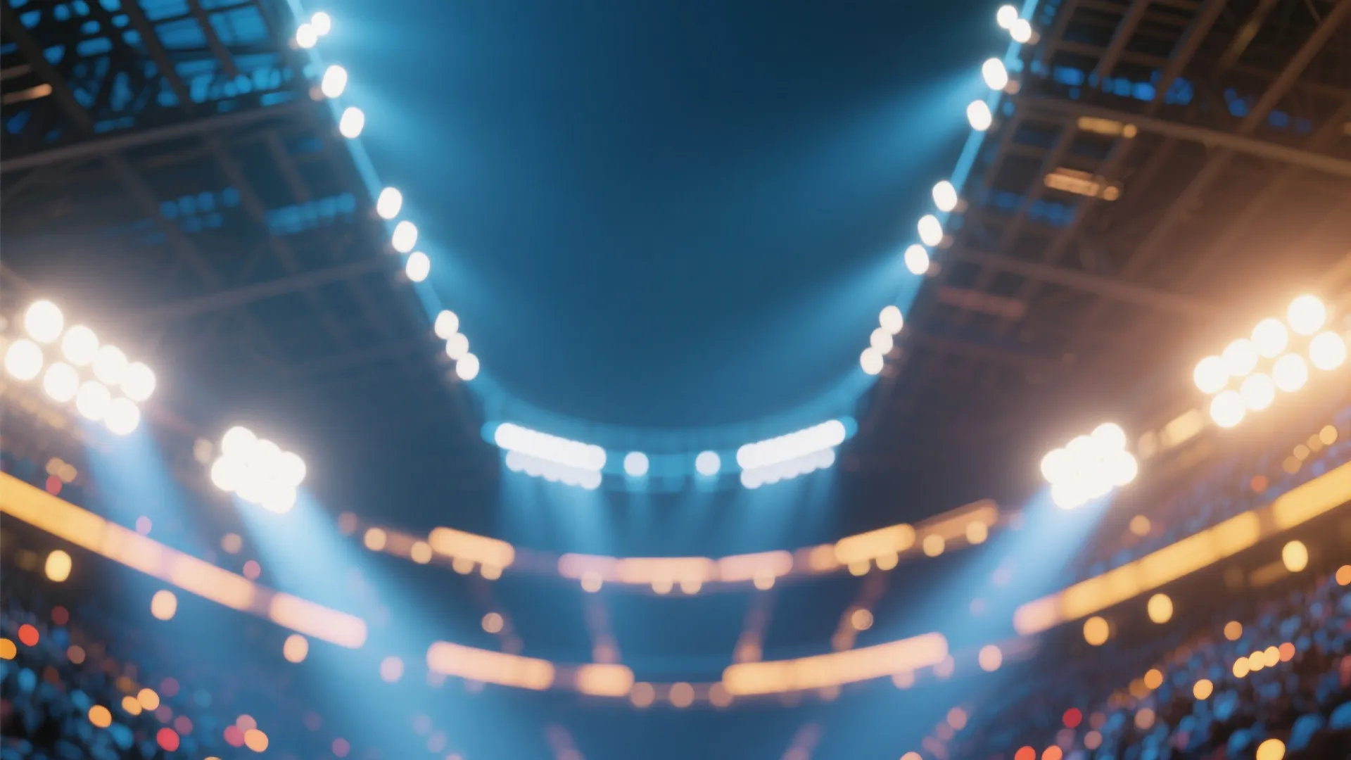 体育场灯光背景